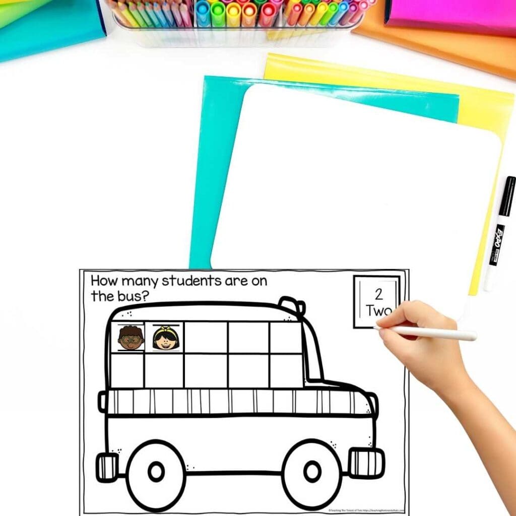 Engaging School Bus Counting Activity for Preschoolers: Boosting Early Math Skills