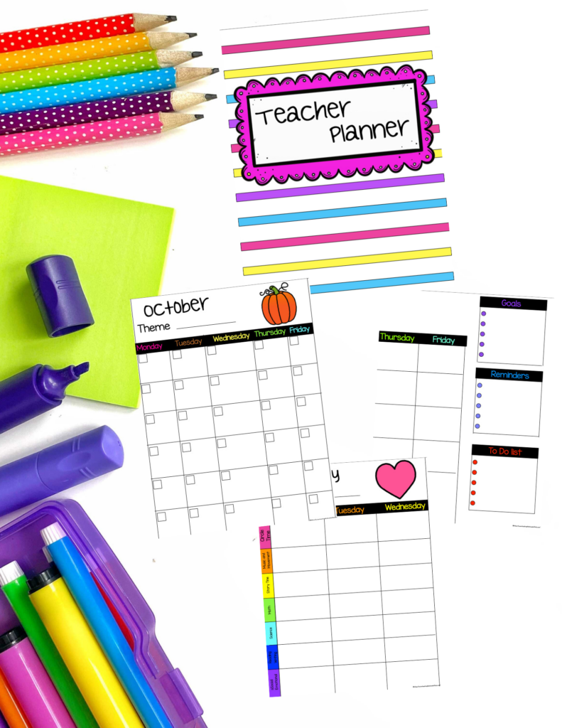 Free Preschool Lesson Planner! It's like a super helper for teachers and parents to plan exciting activities for little ones.