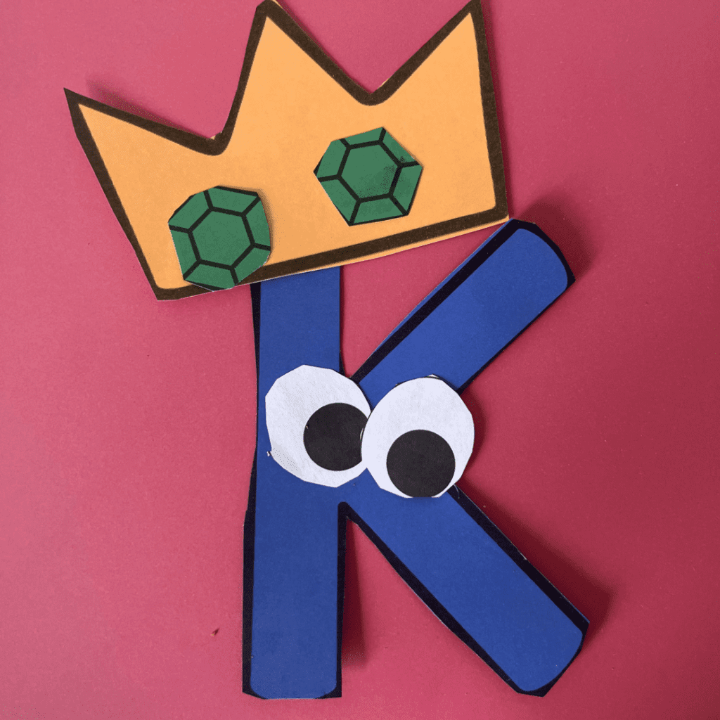 Letter K Craft Preschool